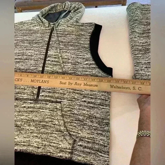 Halogen mini skirt set hooded vest size LP skirt, size ML in good condition - Picture 12 of 14